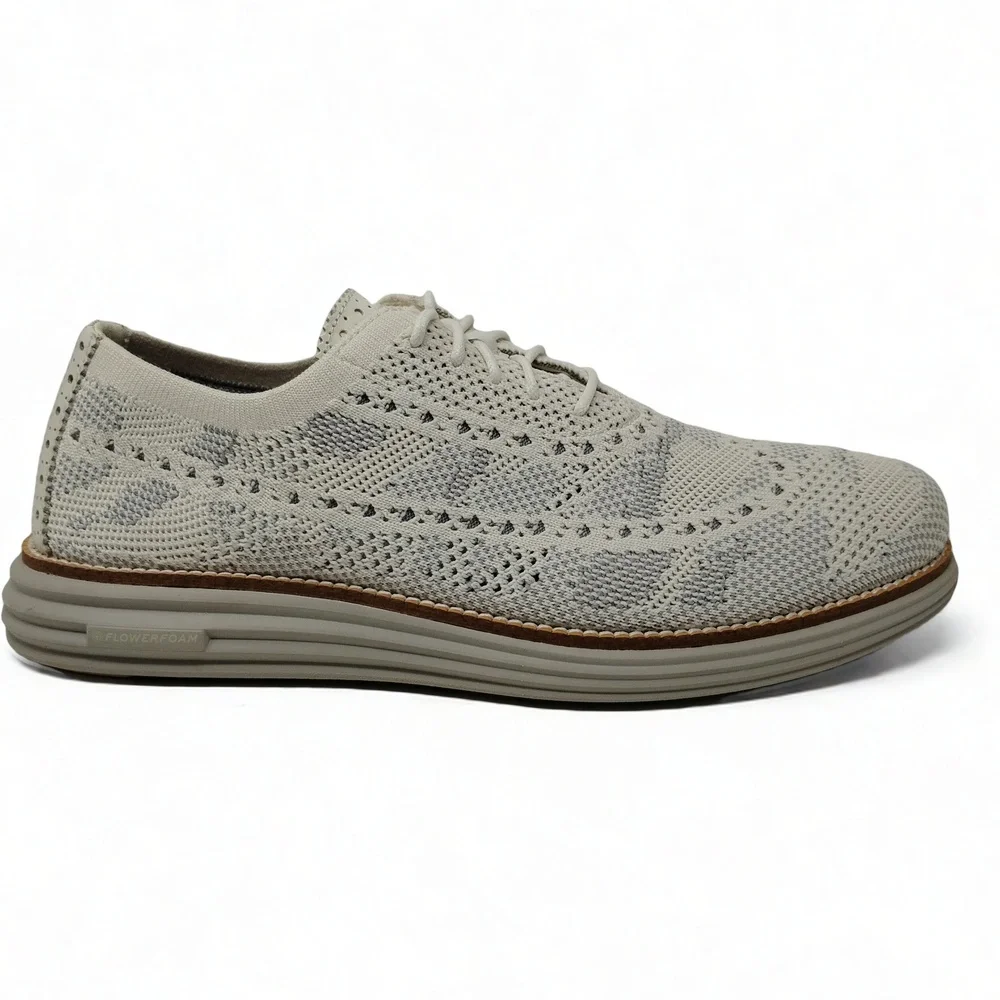 Cole Haan Stitchlite Wingtip Sneaker 9.5M Knit Oxford Minimalist Preppy Shoes